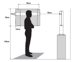 iris image capture Mechanical Drawing Capture Volume