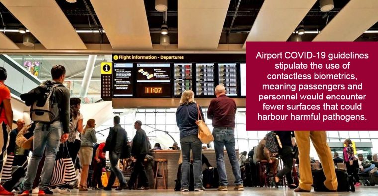 Airport Biometrics- Aditech Image Aditech - COVID issues at Airports